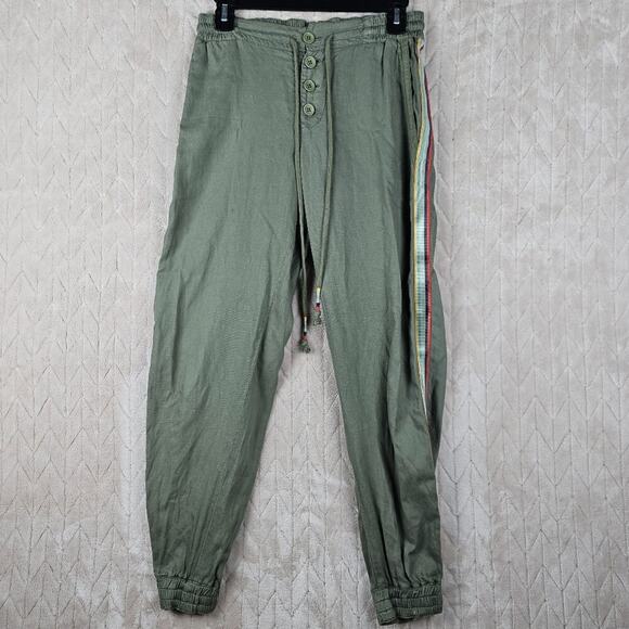 Faherty Joggers Womens Small Pants Boho Hippie Outdoor Athleisure Preppy Granola - Picture 1 of 7
